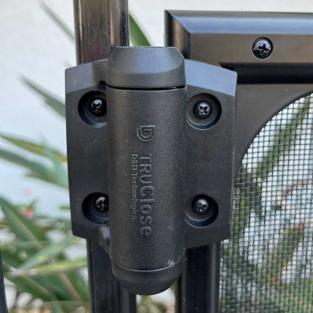 Spring Loaded Magna-Latch Pool Fence Gate Hinge